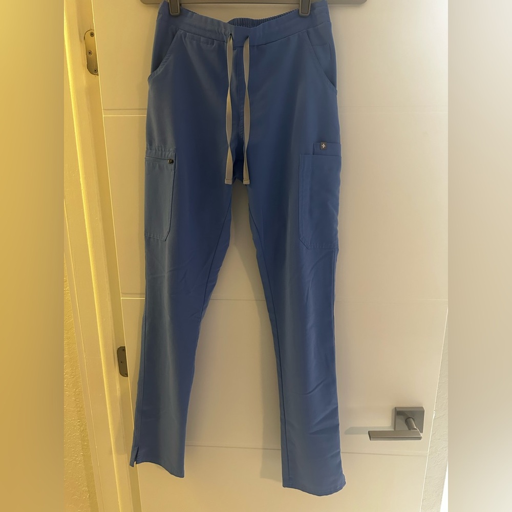 Figs Women's Ceil Blue Cargo Pants